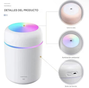 HUMIDIFICADOR DE AIRE PORTATIL (DIFUSOR).